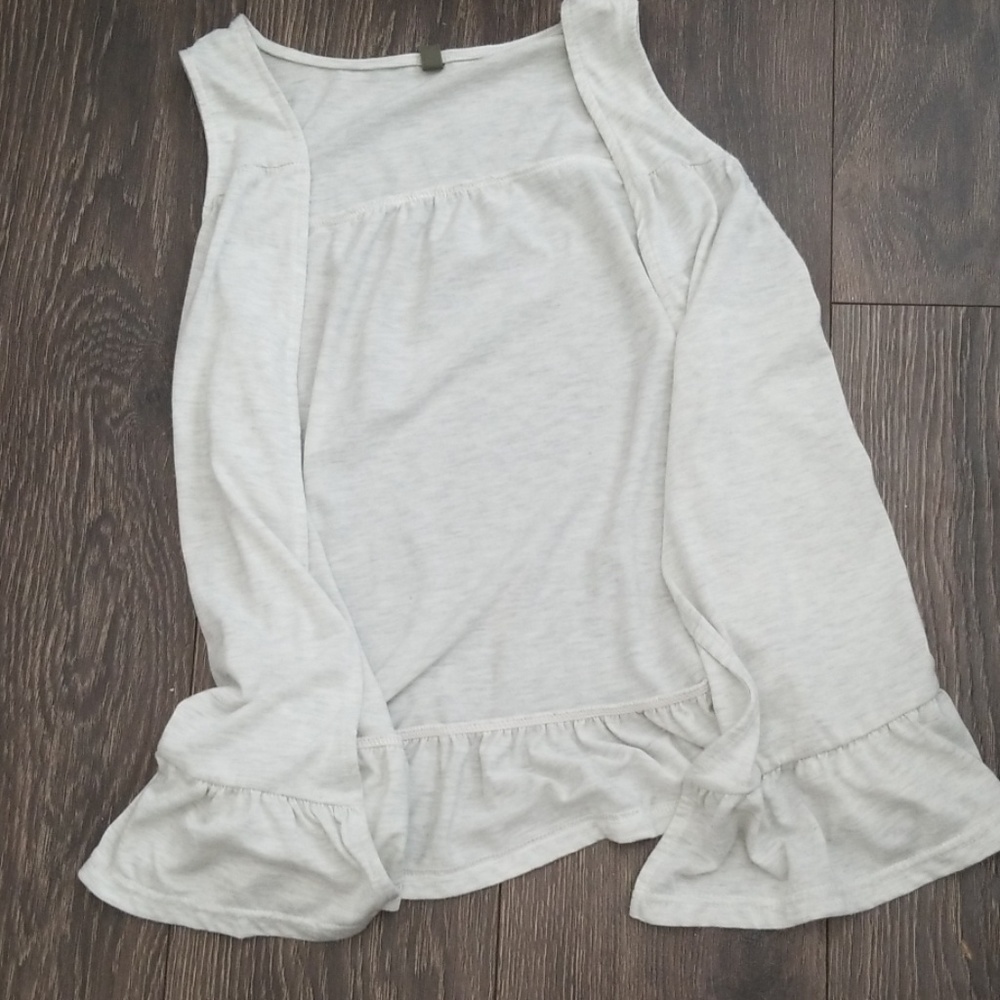 Ruffle Vest